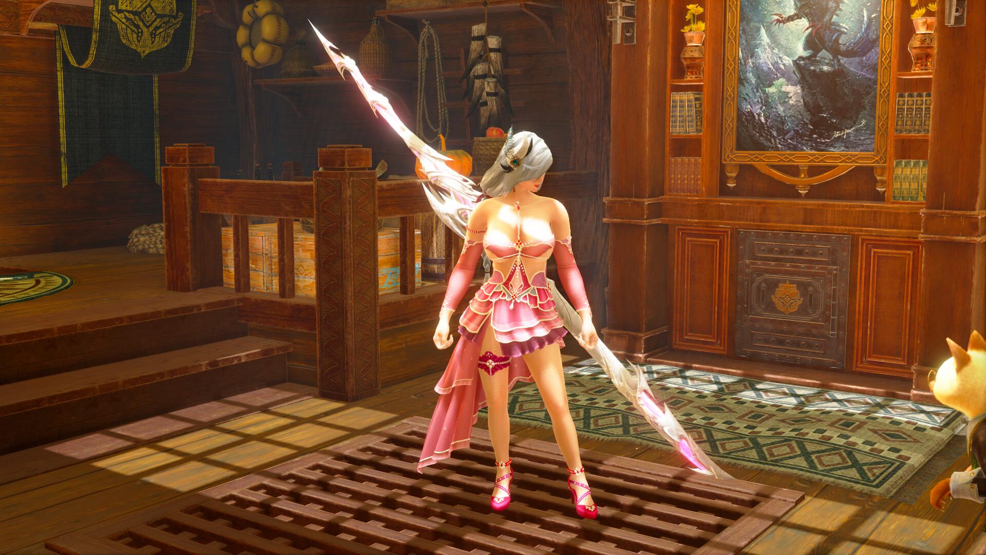 DOA Red dress - Monster Hunter：Rise Mod - CaiMoGu game website