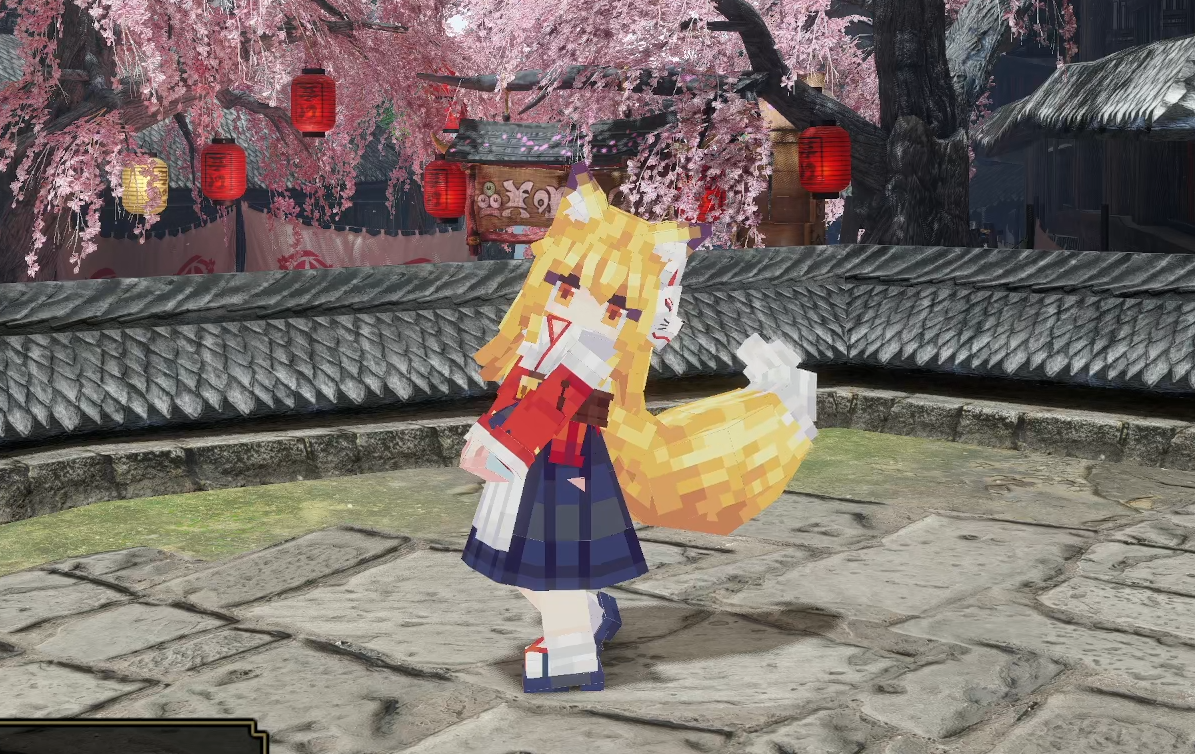 [MHRS]酒狐外观mod - 怪物猎人崛起Mod - 踩蘑菇社区