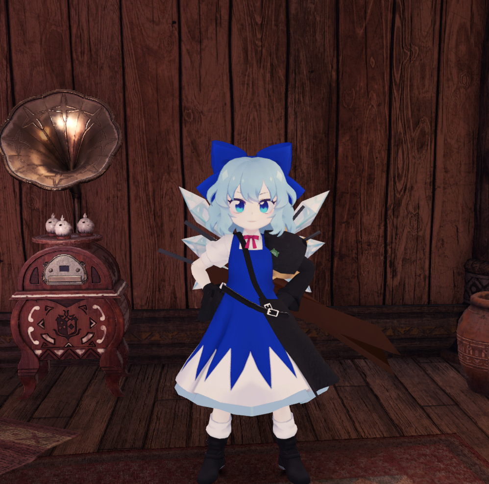 【外观MOD】克劳⑨【琪露诺】 - 怪物猎人世界MOD - 踩蘑菇社区