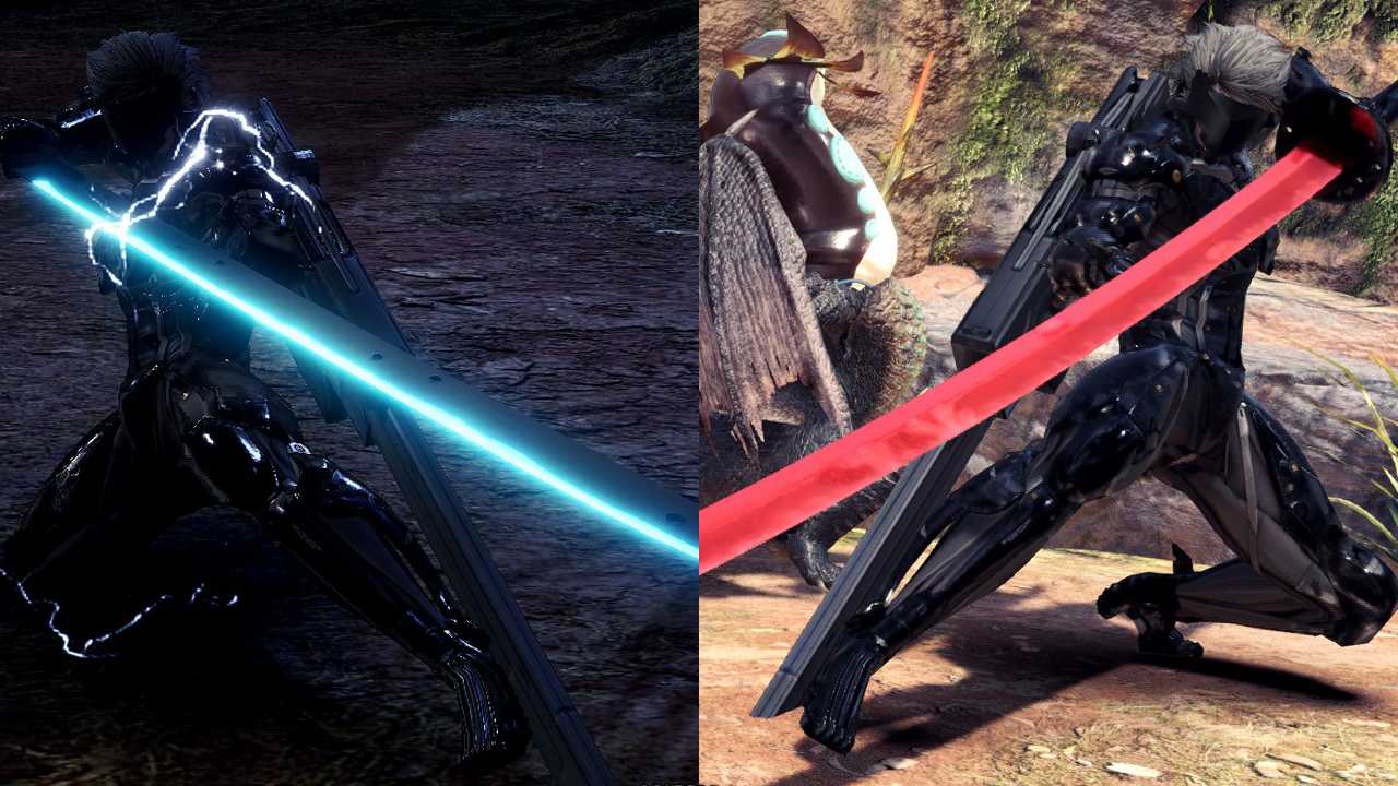 《合金装备崛起:复仇》高频村雨太刀 高周波刀太刀 雷电 v