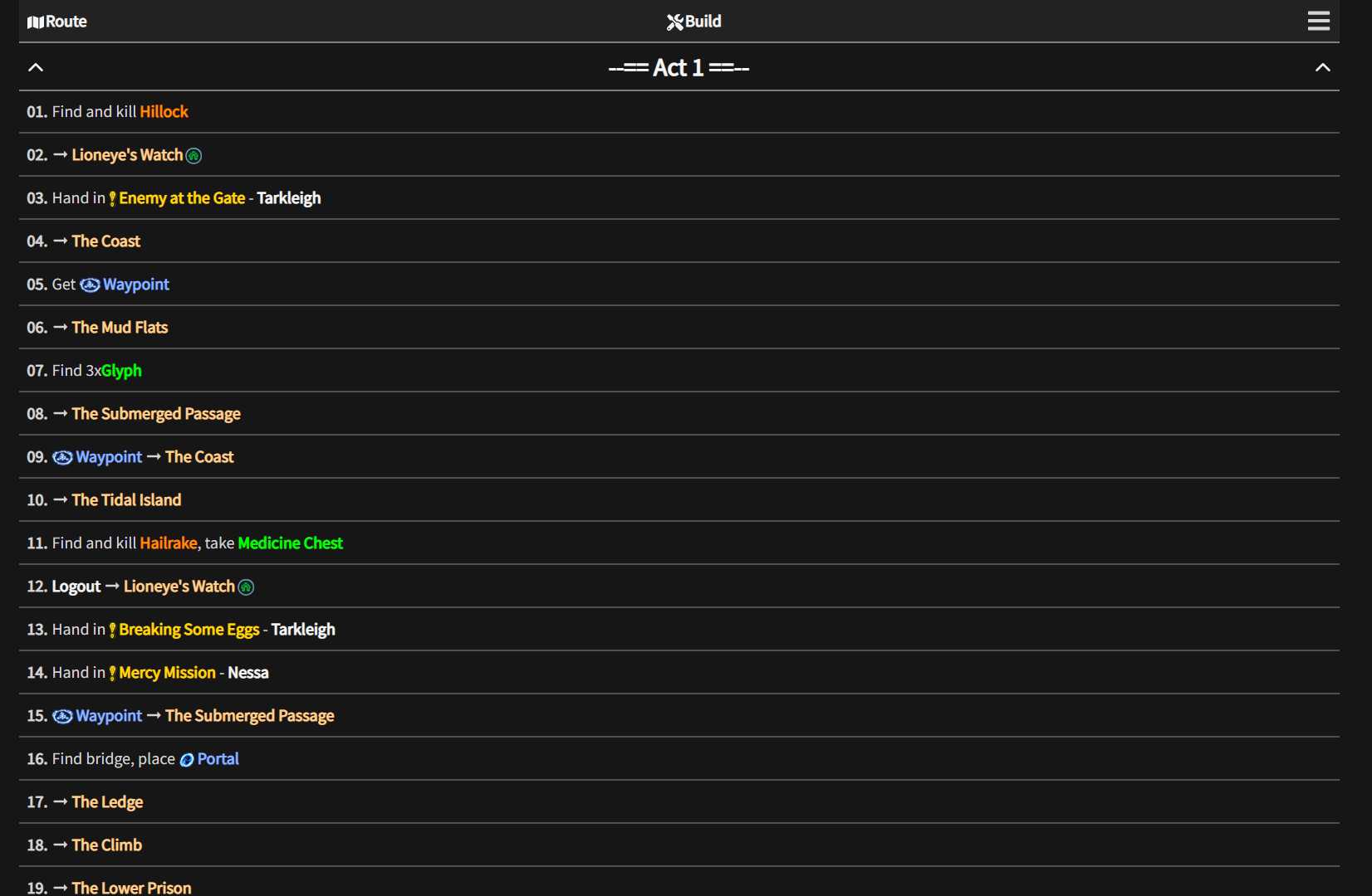 分享下我收藏的POE工具站 - 流放之路 - 踩蘑菇社区