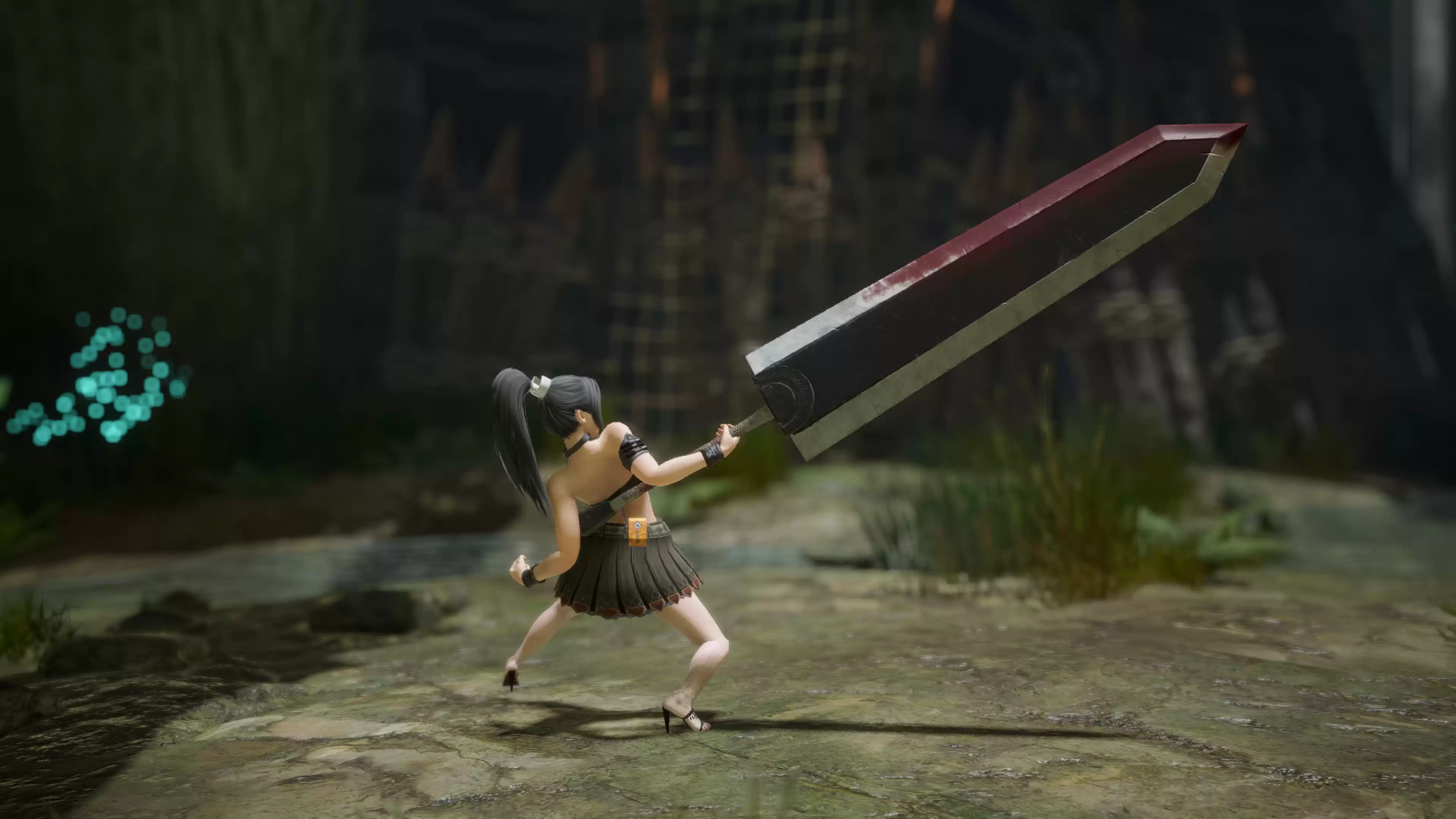 [怪物猎人崛起][武器MOD] 染血的嘎子剑 - 怪物猎人崛起Mod - 踩蘑菇社区