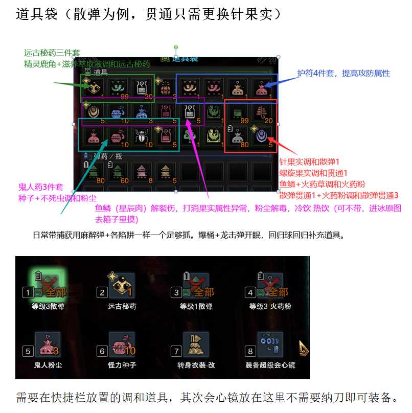 个人向重弩经验小总结，请天尊指正 - 怪物猎人世界 - 踩蘑菇社区
