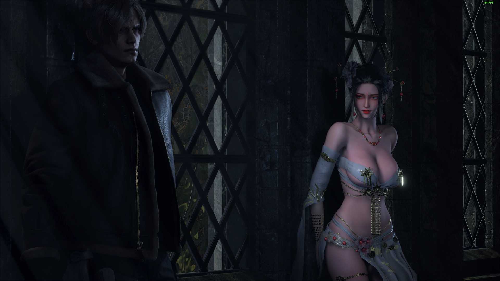 《生化危机4重制版》嗜血印 女祭司 mod 展示