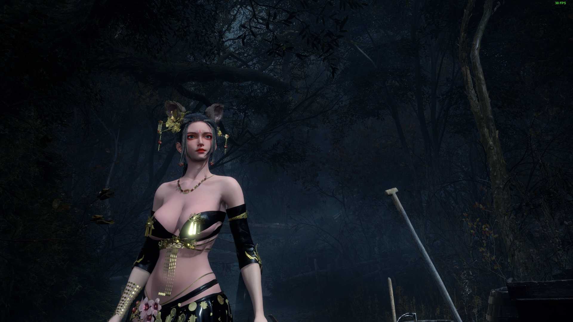 《生化危机4重制版》嗜血印 女祭司 mod 展示