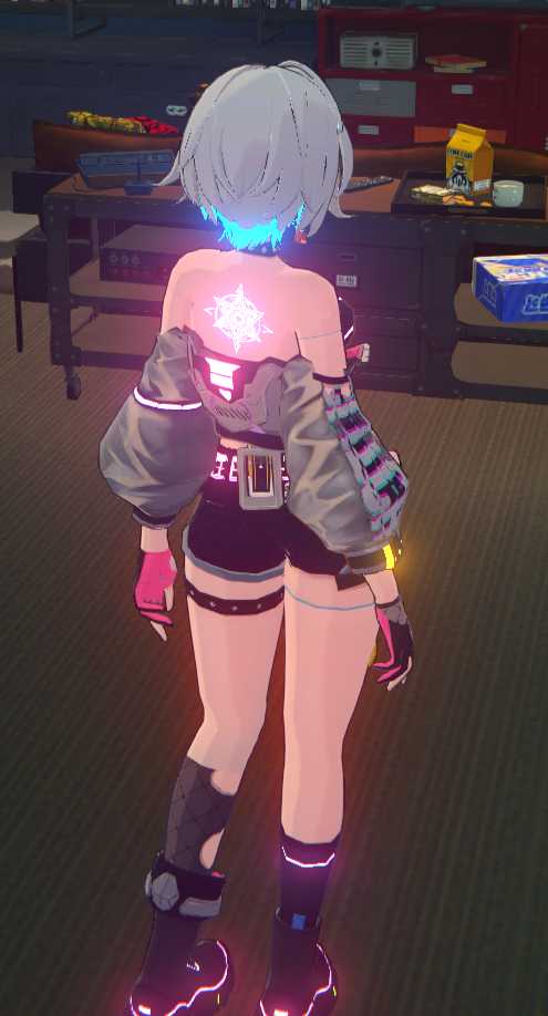 玲-夏音发光板【添加魅魔纹和六芒星】 - 绝区零MOD - 踩蘑菇社区