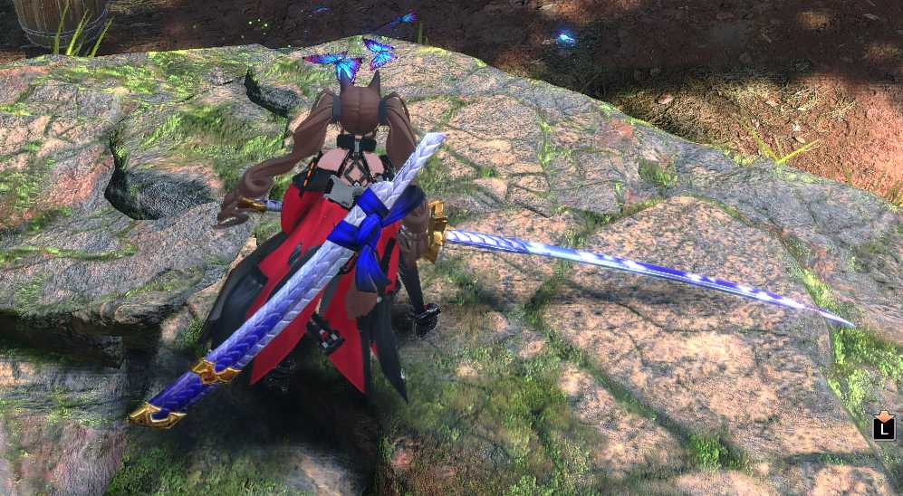 [MHWI】泡狐龙太刀 焰狐龙太刀特效mod展示 - 怪物猎人世界 - 踩蘑菇社区