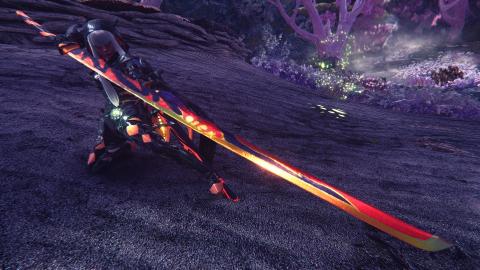 搬运狞猛鬼蛙太刀改飞龙刀月