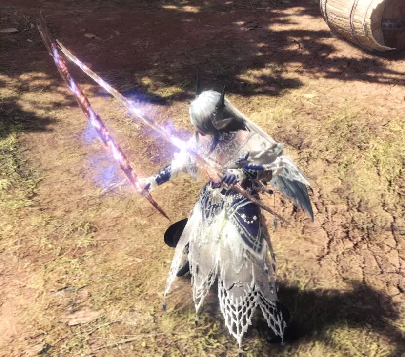 [MHW] 双刀武器外观，替换防卫队武器 - 怪物猎人世界MOD - 踩蘑菇社区